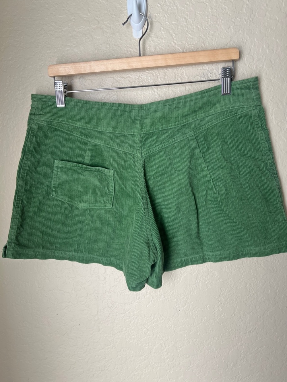 Seea green corduroy Lulu lace up shorts - Picture 6 of 7